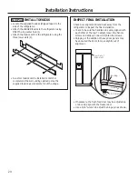 Preview for 24 page of GE Profile 42 Owner'S Manual And Installation Instructions