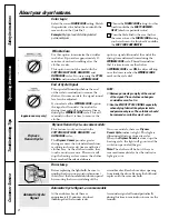 Preview for 8 page of GE Profile 465 Owner'S Manual