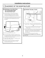 Preview for 8 page of GE Profile Advantium PSA1200 Installation Instructions Manual