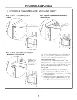 Preview for 9 page of GE Profile Advantium PSA1200 Installation Instructions Manual