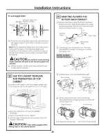 Preview for 16 page of GE Profile Advantium PSA1200 Installation Instructions Manual