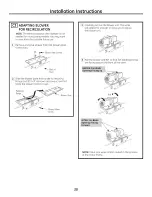 Preview for 20 page of GE Profile Advantium PSA1200 Installation Instructions Manual