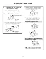 Preview for 44 page of GE Profile Advantium PSA1200 Installation Instructions Manual