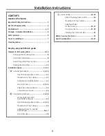 Preview for 2 page of GE Profile Advantium PSA1201 Installation Instructions Manual