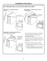 Preview for 9 page of GE Profile Advantium PSA1201 Installation Instructions Manual