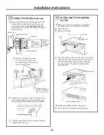 Preview for 22 page of GE Profile Advantium PSA1201 Installation Instructions Manual