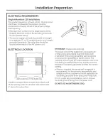 Preview for 4 page of GE Profile Advantium PSB1000 Installation Manual