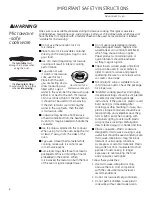 Preview for 6 page of GE Profile Advantium PSB2200 Owner'S Manual