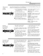 Preview for 22 page of GE Profile Advantium PSB2200 Owner'S Manual