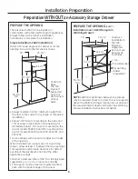 Preview for 6 page of GE Profile Advantium PSB9240DFBB Installation Instructions Manual