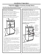 Preview for 8 page of GE Profile Advantium PSB9240DFBB Installation Instructions Manual