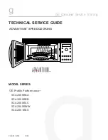 Preview for 1 page of GE Profile Advantium SCA2000BAA Service Manual