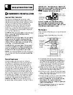 Preview for 6 page of GE Profile Advantium SCA2000BAA Service Manual