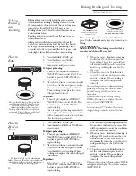 Предварительный просмотр 20 страницы GE Profile advantium SCB1000 Owner'S Manual