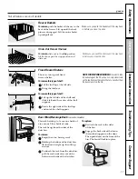 Preview for 11 page of GE Profile Arctica PSS27NGP Owner'S Manual And Installation