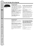 Preview for 16 page of GE Profile Arctica PSS27NGP Owner'S Manual And Installation