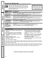 Preview for 126 page of GE Profile Arctica PSS27NGP Owner'S Manual And Installation