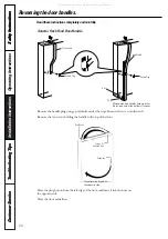 Preview for 20 page of GE Profile CustomStyle 18 Owner'S Manual