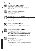 Preview for 80 page of GE Profile CustomStyle 18 Owner'S Manual