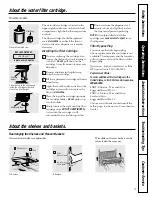 Preview for 9 page of GE Profile CustomStyle 24 Series Owner'S Manual