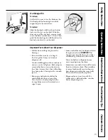 Preview for 15 page of GE Profile CustomStyle 24 Series Owner'S Manual