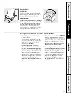 Preview for 53 page of GE Profile CustomStyle 24 Series Owner'S Manual