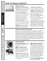 Preview for 54 page of GE Profile CustomStyle 24 Series Owner'S Manual