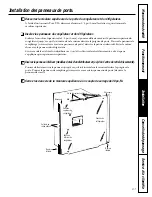 Preview for 61 page of GE Profile CustomStyle 24 Series Owner'S Manual