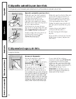 Preview for 86 page of GE Profile CustomStyle 24 Series Owner'S Manual