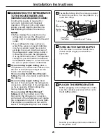 Предварительный просмотр 29 страницы GE Profile CustomStyle PSC23NHS Owner'S Manual And Installation Manual