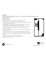 Preview for 3 page of GE Profile CustomStyle PSC25NSTSS Dimensions And Installation Information