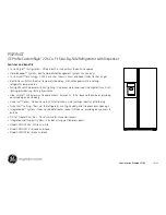 Preview for 5 page of GE Profile CustomStyle PSI23NGT Dimensions And Installation Information