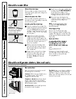 Preview for 6 page of GE Profile CustomStyle PTI22MBML Owner'S Manual And Installation Instructions