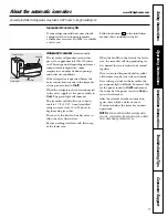 Preview for 9 page of GE Profile CustomStyle PTI22MBML Owner'S Manual And Installation Instructions