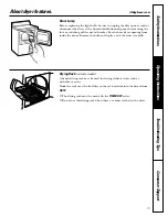 Preview for 15 page of GE Profile DNSB514 Owner'S Manual