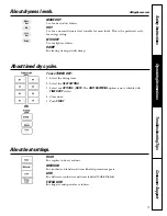 Preview for 9 page of GE Profile DPSB513 Owner'S Manual