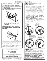 Preview for 7 page of GE Profile DPSB620ECCC Installation Instructions Manual