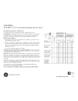 Preview for 3 page of GE Profile DPVH880EJ Dimension Manual