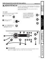 Preview for 105 page of GE Profile DPVH880GJ Owner'S Manual & Installation Instructions