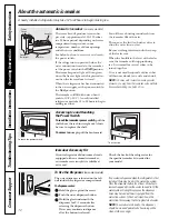 Preview for 12 page of GE Profile ENERGY STAR PDS22MBW Owner'S Manual And Installation Instructions