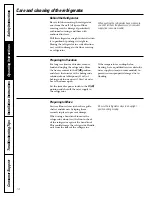 Preview for 14 page of GE Profile ENERGY STAR PDS22MBW Owner'S Manual And Installation Instructions