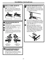 Предварительный просмотр 27 страницы GE Profile ENERGY STAR PDS22MBW Owner'S Manual And Installation Instructions