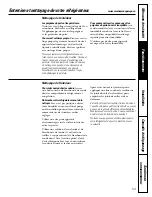 Preview for 59 page of GE Profile ENERGY STAR PDS22MBW Owner'S Manual And Installation Instructions