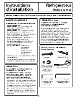 Предварительный просмотр 62 страницы GE Profile ENERGY STAR PDS22MBW Owner'S Manual And Installation Instructions