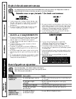 Preview for 80 page of GE Profile ENERGY STAR PDS22MBW Owner'S Manual And Installation Instructions