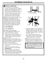 Предварительный просмотр 29 страницы GE Profile ENERGY STAR PSB48LSR Owner'S Manual And Installation Instructions