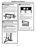 Предварительный просмотр 32 страницы GE Profile ENERGY STAR PSB48LSR Owner'S Manual And Installation Instructions