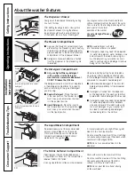 Предварительный просмотр 10 страницы GE Profile ENERGY STAR WPDH8800J Owner'S Manual & Installation Instructions