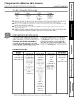 Предварительный просмотр 37 страницы GE Profile ENERGY STAR WPDH8800J Owner'S Manual & Installation Instructions