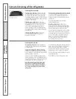 Preview for 14 page of GE Profile GSH6LGZ Owner'S Manual And Installation Manual